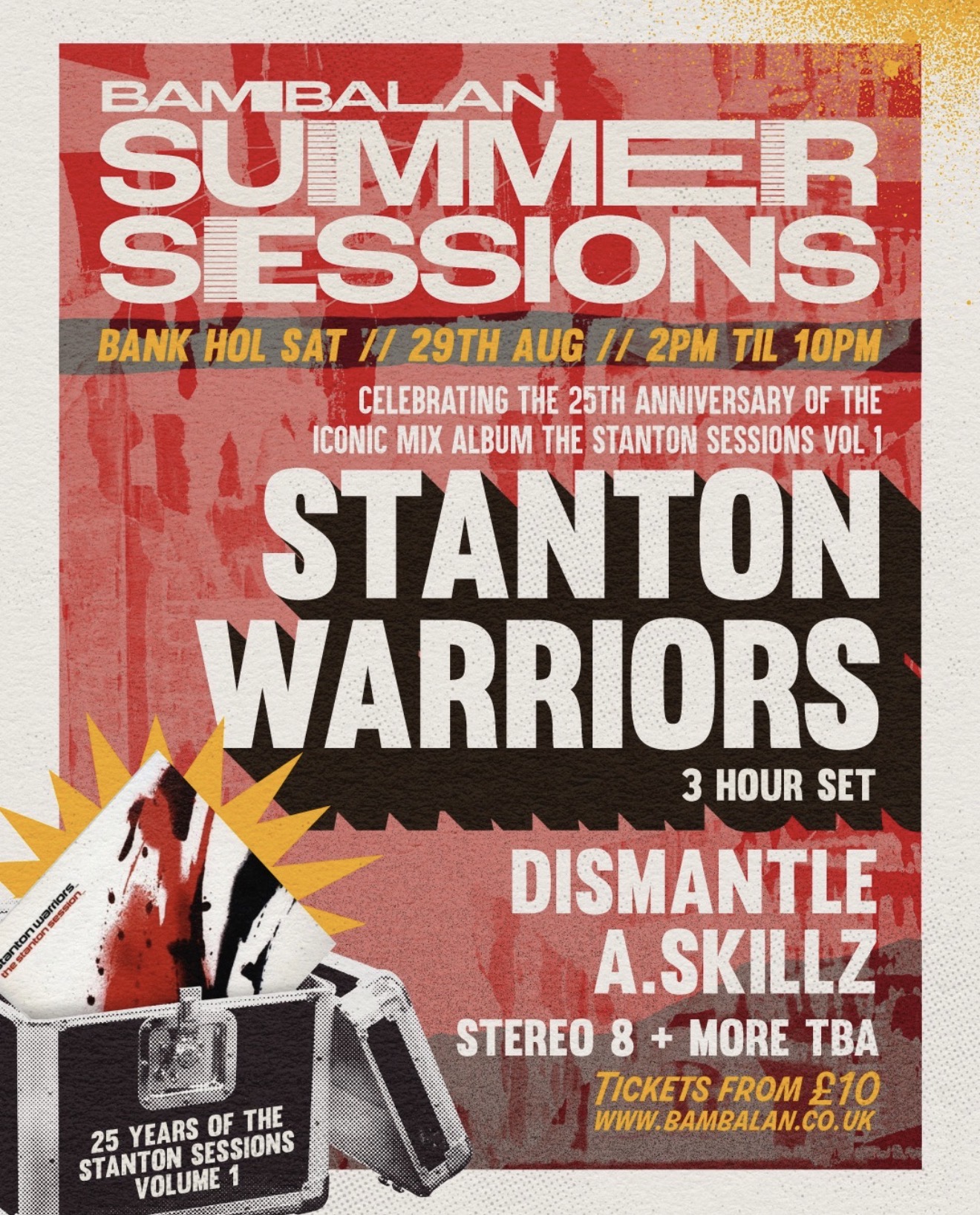 Bambalan Summer Sessions: Stanton Sessions poster · Bristol · 29 Aug 2026