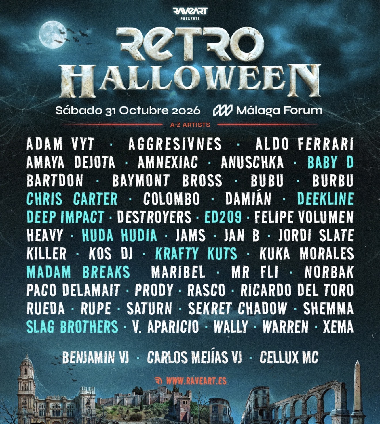 Raveart Retro Halloween
