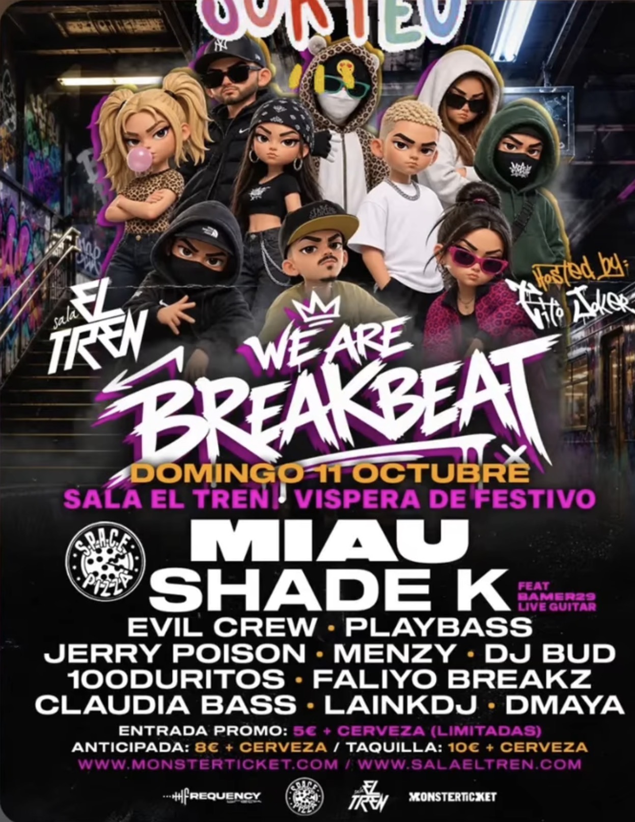 We Are Breakbeat poster · Granada · 11 Oct 2026